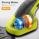 DEWINNER Cordless 2in1 Grass Shear & Hedge Trimmer Battery Charger Included view 3