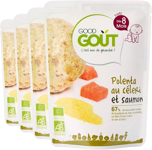 Good Gout Bio Polenta Au Celeri Et Saumon Des 8 Mois 190 G Lot De 4 Amazon Fr Epicerie Good Gout Bio Polenta Au Celeri Et Saumon Des 8 Mois 190 G Lot De 4 Amazon Fr Epicerie