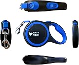 Jenny Wren Tangle-Free Retractable Dog Lead 5M Green Anti-Slip Handle view 4