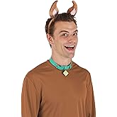 Scooby-Doo Costume Kit with Dog Ears Headband, Collar & Tag Labeled SD