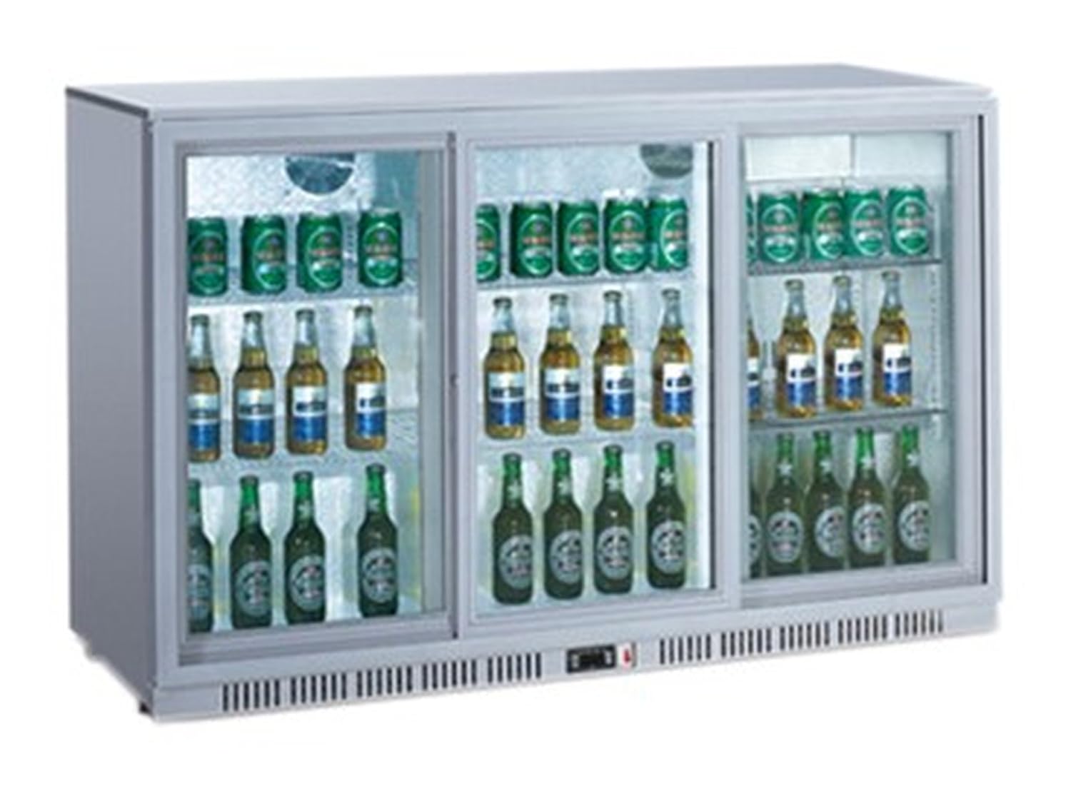 Botella Frigorífico con 3 puertas correderas Frigorífico ...