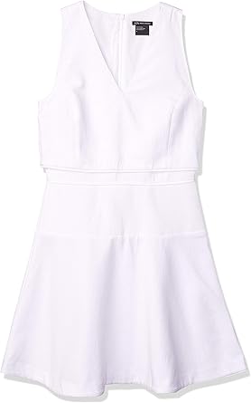 armani exchange fit and flare dress