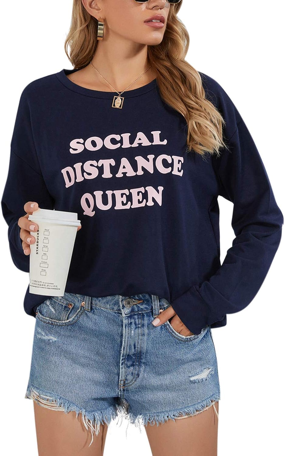 slogan sweatshirt womens