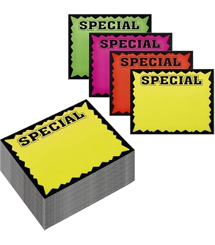 Amazon.com : Retail Genius Price Burst 60 Pink Sign Pack. Boost