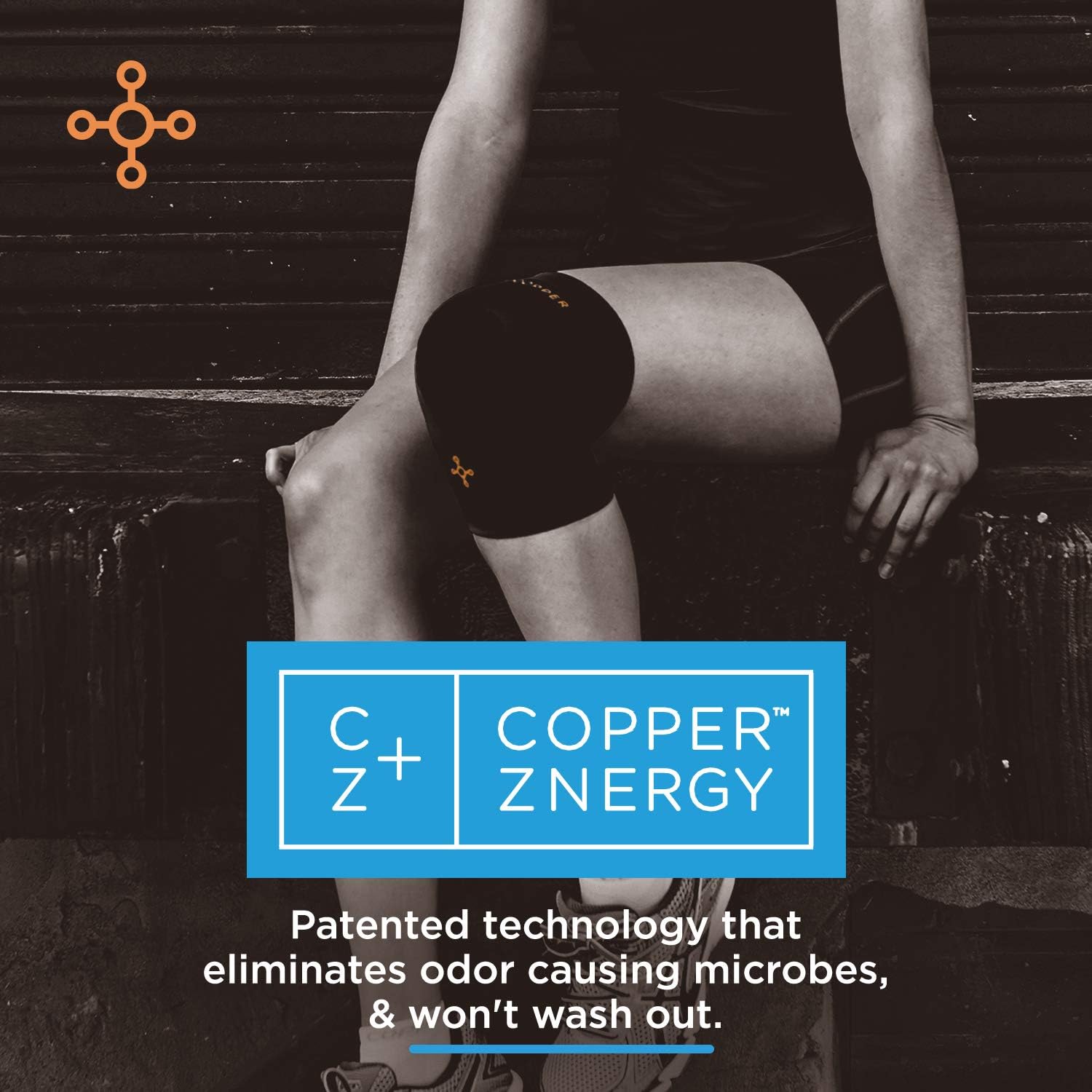 Tommie Copper Unisex Core Compression Knee Sleeve: Clothing