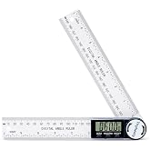 Tirpheety Digital Angle Finder Protractor, 7-Inch (200mm) Measuring Tool | 3rd Generation Quick Display, Angle Gauge Ruler, Professional Measuring Tool, Woodworking, Carpentry, and Construction