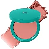 Thrive Causemetics Dream Chaser Reviving Powder Blush, Moisturizing Blush Makeup Essential with Vitamin E for Women, Long Lasting, Lightweight Face Makeup, Vegan, Shade Taffy (Earthy Pink Matte)