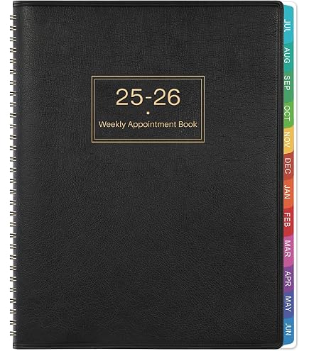 Brownline 2024 DuraFlex Weekly Planner - Purple Twin-Wire Appointment Book, 11x8.5 Inches, Jan-Dec 2024 - View #3