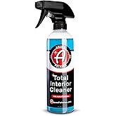 Adam's Polishes Total Interior Cleaner & Protectant, Quick Detailer & SiO2 Protection, Ceramic Infused, Anti-Static, OEM Finish, For Leather, Vinyl, Plastics, Glass & More