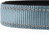 Joytale Reflective Dog Collar XS Gray Neoprene Padded Nylon Adjustable view 4