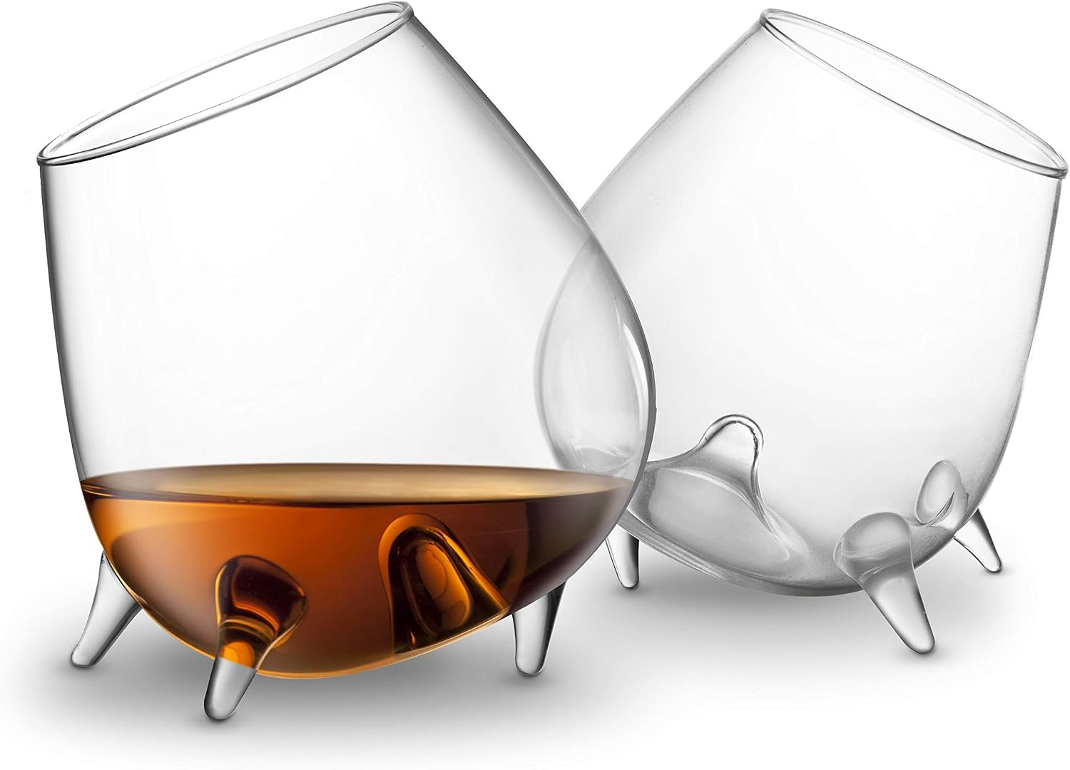 Final Touch Relax Cognac Glass, Set of 2 (GC200), Transparent, 2 Count (Pack of 1)