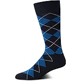 Cole Haan Mens Dress Socks - Breathable Comfort Stretch Crew-Length Work Socks for Men for Business Formal Wear (Sizes: 7-12)