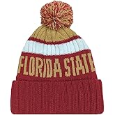 Hoiboo Beanie Knit Hat with Pom Winter Cuffed Cap Sport Fans Gift for Men Women