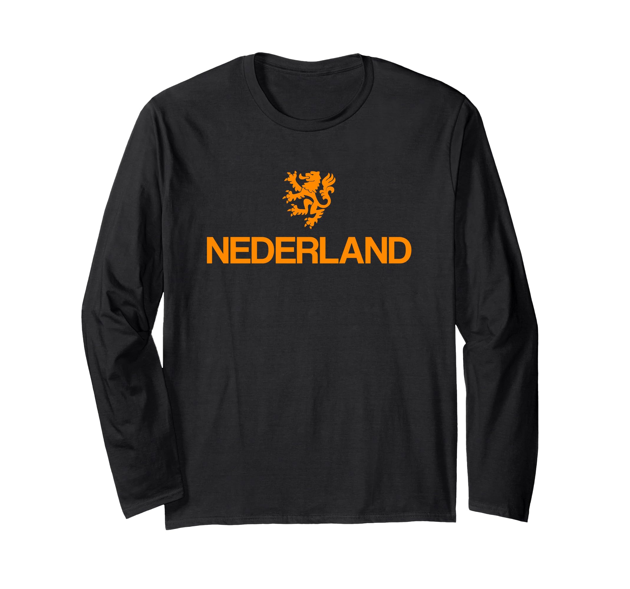 Photo 1 of  BLUE Nederland Emblem Lion Netherlands Long Sleeve T-Shirt