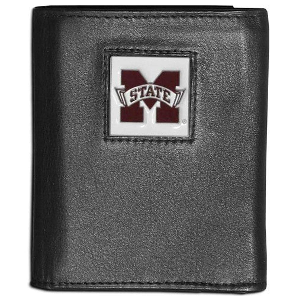 Siskiyou NCAA Mississippi State Bulldogs Leather Tri-Fold Wallet