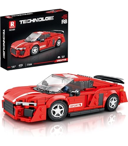 Reobrix 683 Dodge Viper Toy Car Building Blocks, Model Car Kit for