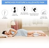 BEAUTRIP Leg Pillow Ergonomic Memory Foam Knee Pillow with Strap view 6