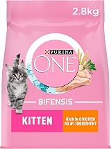 Purina One Kitten Chicken Dry Cat Food 2.8kg Pack of 4