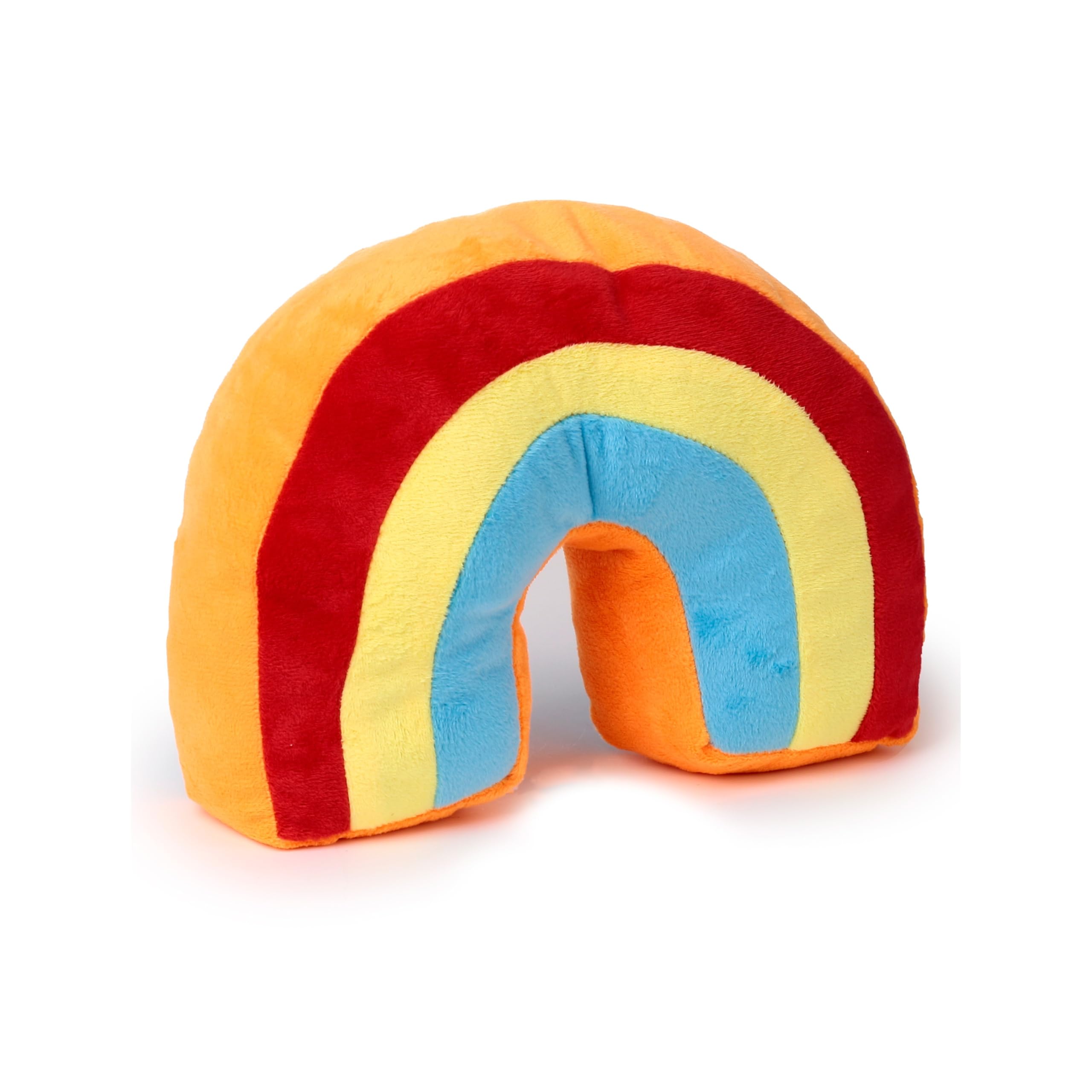 Puckator Rainbow Plush Doorstop - Door Stop Stoppers Stops Indoors - Door-Stops Wedge Stoper - Accessories - Peel Stop - Home Office Doorstops Doorstopper for Kids Improvement