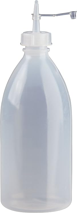 Produktbild von 10x 500ml LDPE-Quetschflaschen Mit Tropfverschluss – Lebensmittelecht, BPA-frei, Made In Germany – Für Öle, Soßen, Farben, Liquids