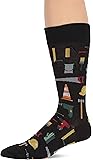 Hot Sox mens Conversation Starter Novelty Casual Crew Socks