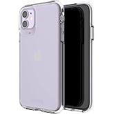 ZAGG Gear4 Crystal Palace Compatible with iPhone 11 Case, Clear | Advanced Impact Protection with Integrated D3O Technology, Anti-Yellowing, Phone Cover &ndash; Transparent