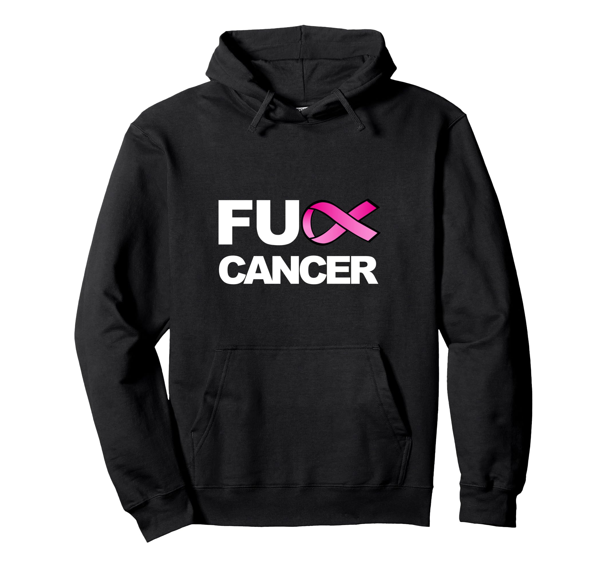 Photo 1 of Fuck Cancer Tshirt for Breast Cancer Awareness Hoodie Pullover Hoodie