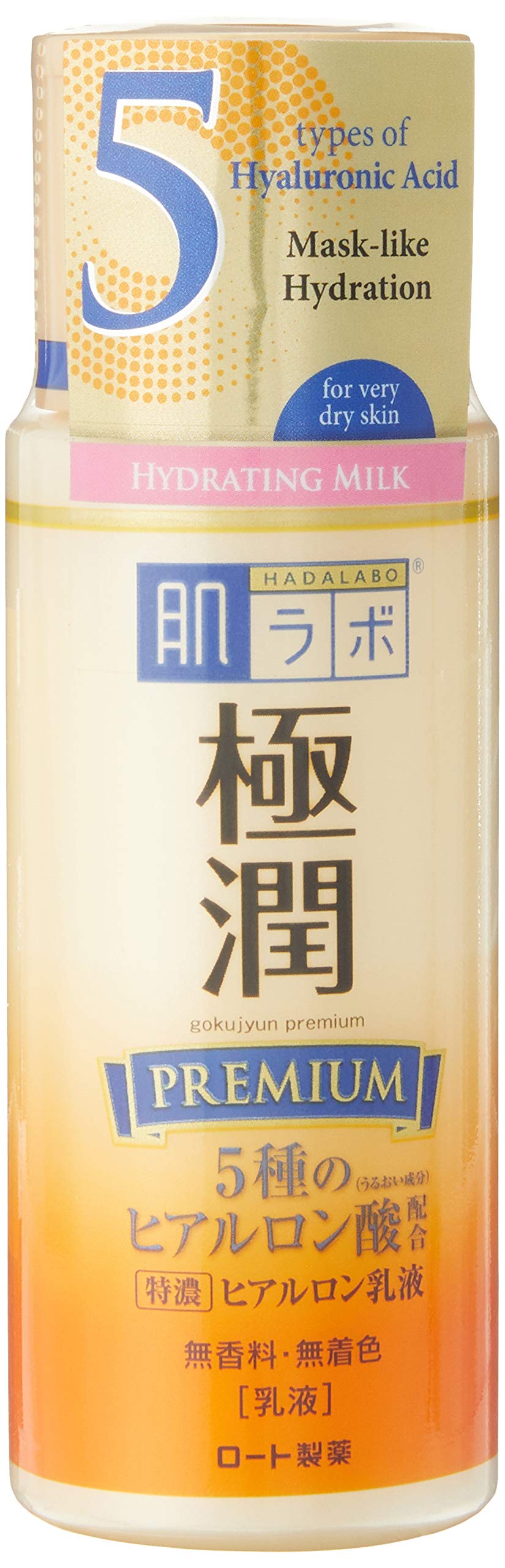 Rohto Hada Labo Gokujyun Premium Super Hyaluronic Milky Lotion 140ml