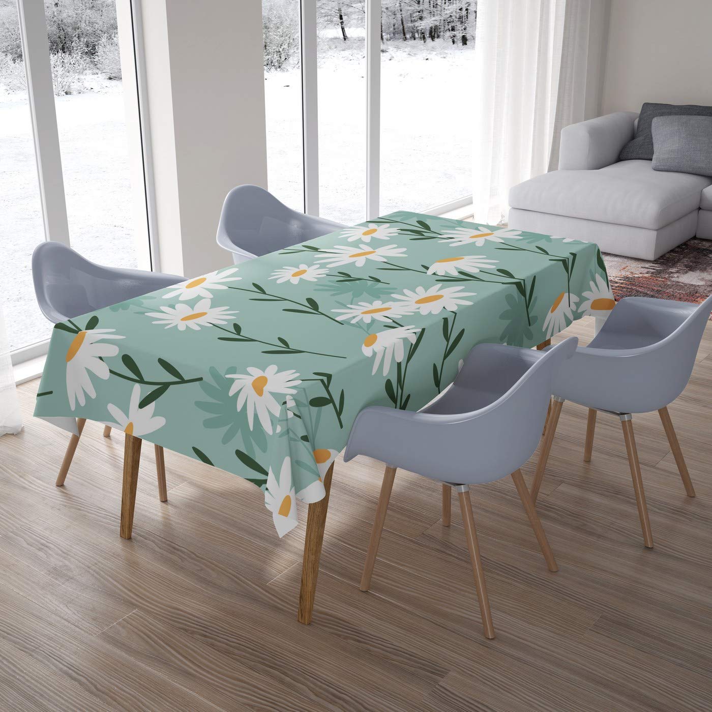 Bonamaison Kitchen Decoration, Tablecloth, 140cm x 200cm - Designed and Manufactured in Turkey