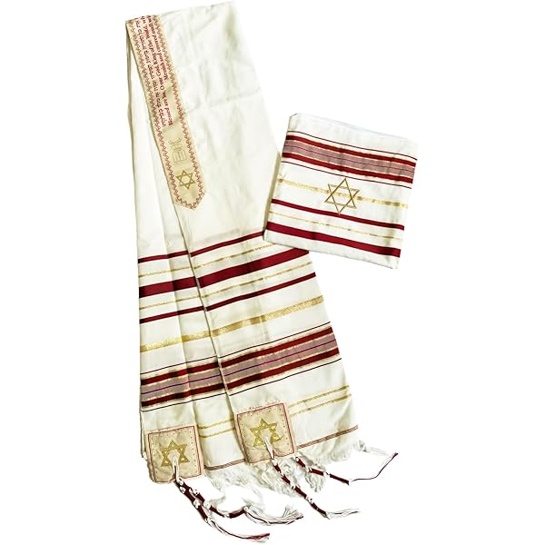 TerraSantaStore Jewish Tallit Prayer Shawl Scarf Blue, Silver