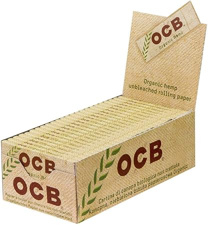 OCB - 50 Cajas de Papel de Fumar de cáñamo Natural (50 Hojas): Amazon.es: Hogar