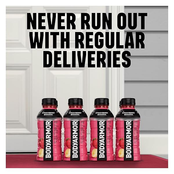 BODYARMOR SPORTS DRINK SPORTS BEVERAGE, ORANGE MANGO, COCONUT WATER HYDRATION, NATURAL FLAVORS WITH VITAMINS, POTASSIUM-PACKED ELECTROLYTES, PERFECT FOR ATHLETES, 12 FL OZ (PACK OF 8)