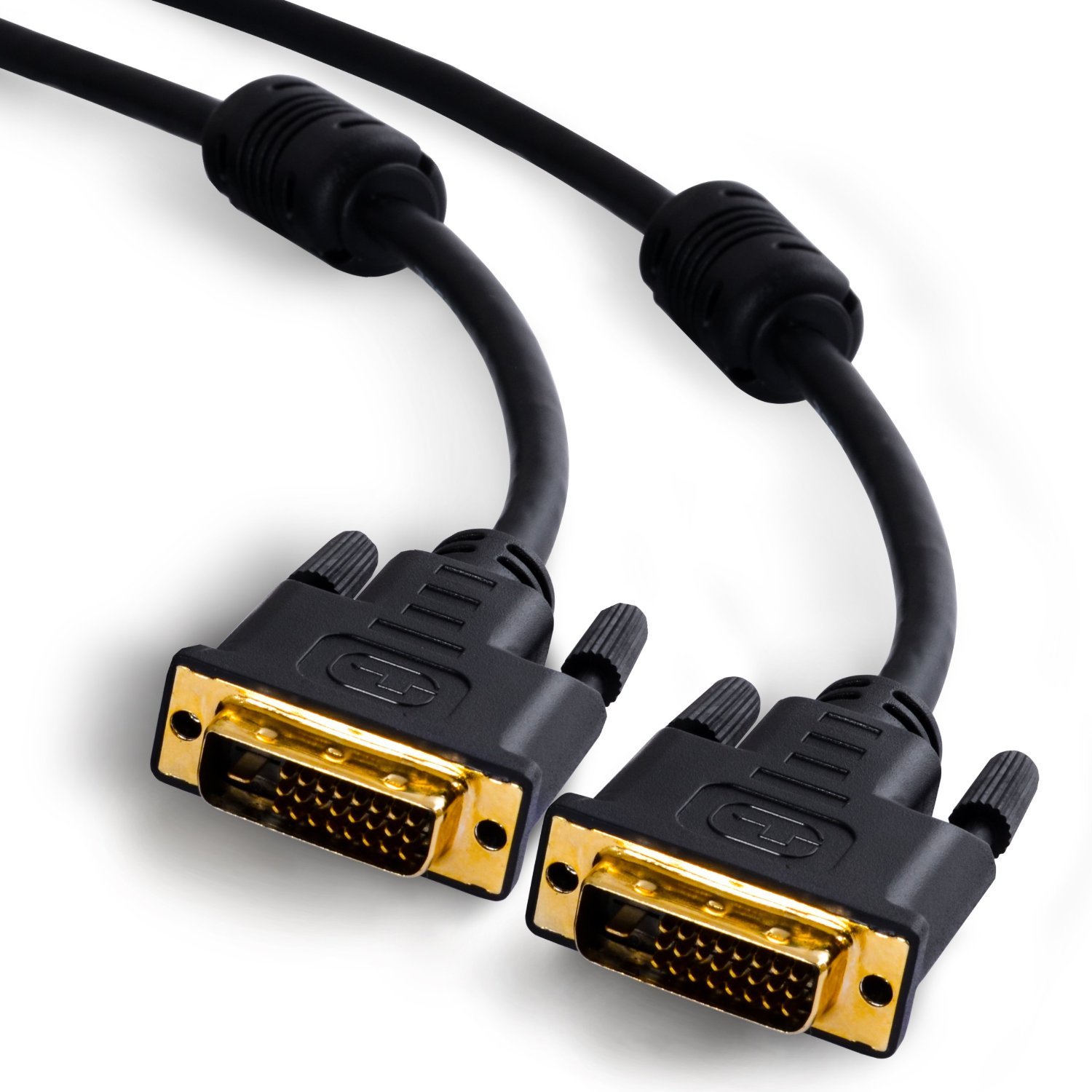 CSL 2m DVI to DVI Monitor Cable Dual Link 24+1 Gold Plated