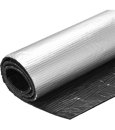 IES Reflective FRK Foil Fiberglass Duct Insulation – R6, 2” X 4’x10′ For HVAC Pipes