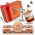 Whiskey Smoker Kit with Torch, Display Stand & 4 Wood Chips – No Butane Needed – Smoke Old Fashioned Cocktails – Great for Dad or Husband