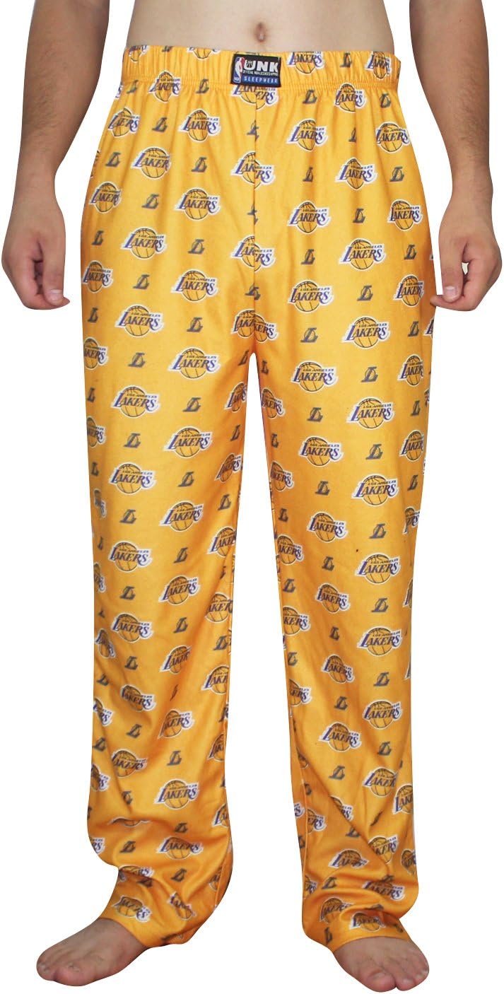 LA Lakers Mens Polar Fleece Sleepwear / Pajama Pants XL(40