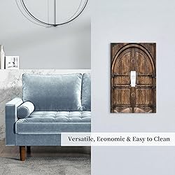 Xuejiaku Light Switch Cover Plate Western Barn Door