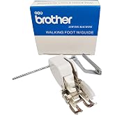 HONEYSEW Open Toe Walking Foot W/Guide for Brother Sewing Machine Quilting and Sewing Stitch Through Multiple Layers