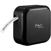 Brother P-touch CUBE Plus PT-P710BT Versatile Label Maker with Bluetooth Wireless Technology (Renewed Premium)