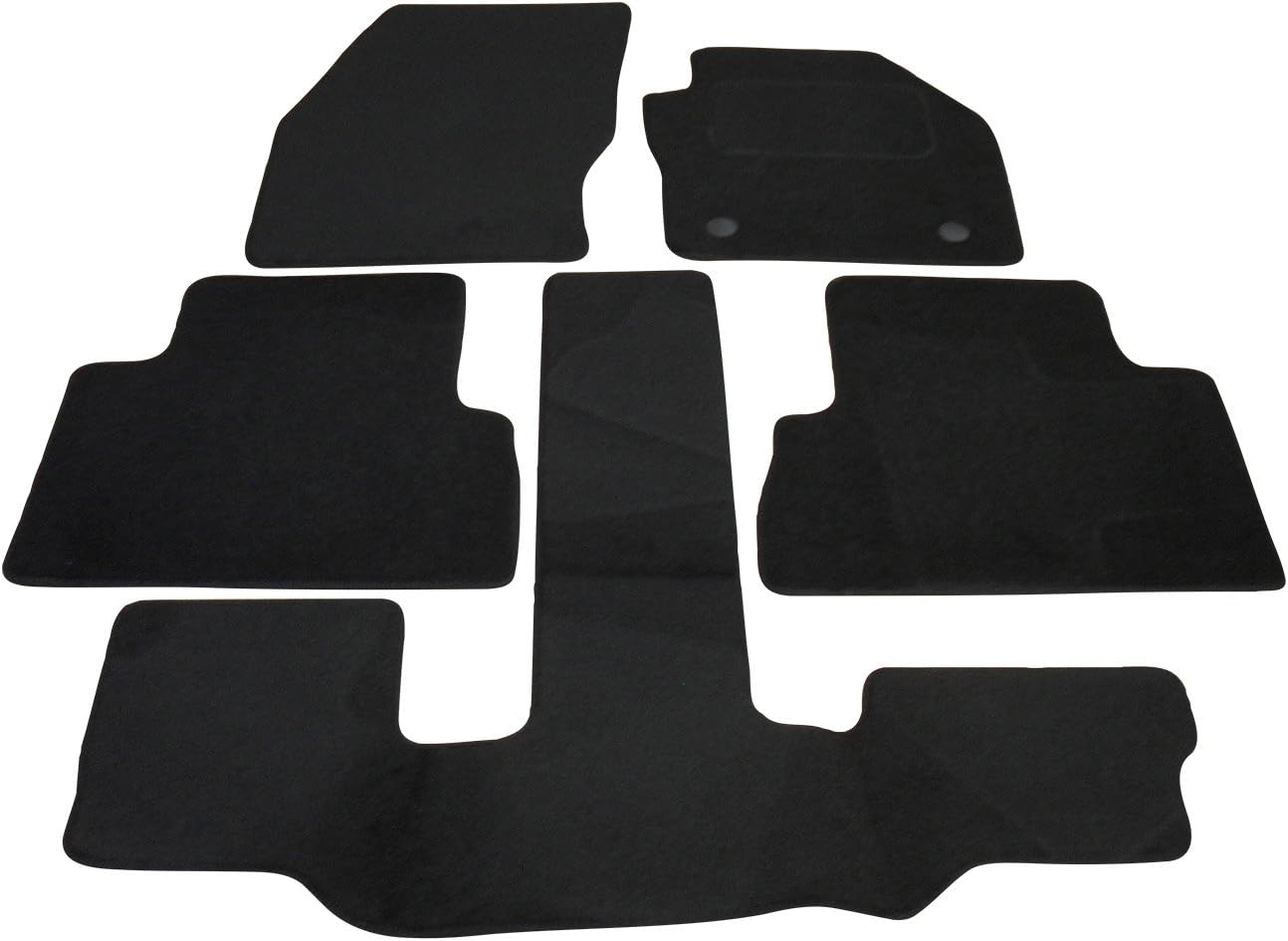 Fully Tailored Deluxe Car Mats in Black Amazon.co.uk Car & Motorbike