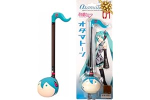 Otamatone Classic Hatsune Miku Vocaloid [Officially Licensed] Japanese Character Electronic Musical Instrument Portable Synthesizer from Japan Maywa Denki for Children Kids and Adults Gift