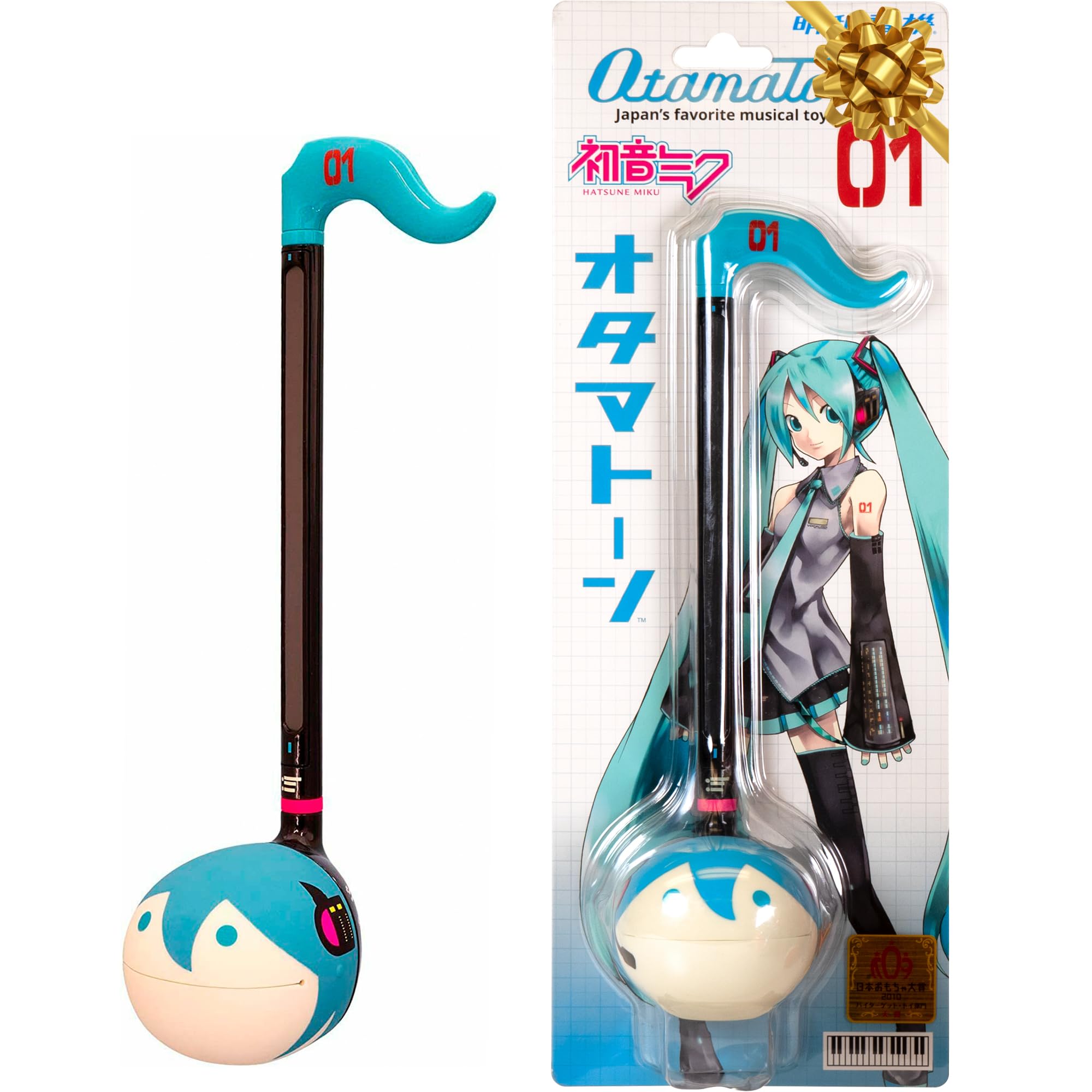 Otamatone Hatsune Miku Japanese Electronic Musical Instrument, Portable Touch Sensitive Digital Music Instruments Synthesizer, Fun Cool Kids Teens Adults Birthday Christmas Toy Song Game Stuff