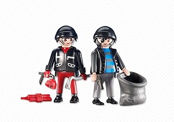 Playmobil 6393. 2 ladrones: Amazon.es: Juguetes y juegos