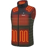 Venustas Men's Heated Vest with Battery, Lightweight Quilted Vest for Men
