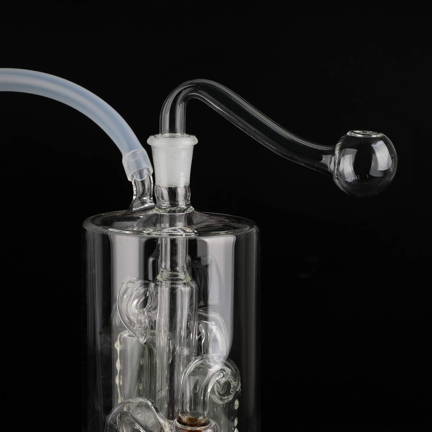 TORNGING7 Clear Glass Oil Burner Can Be Filled with Water 1 Unique