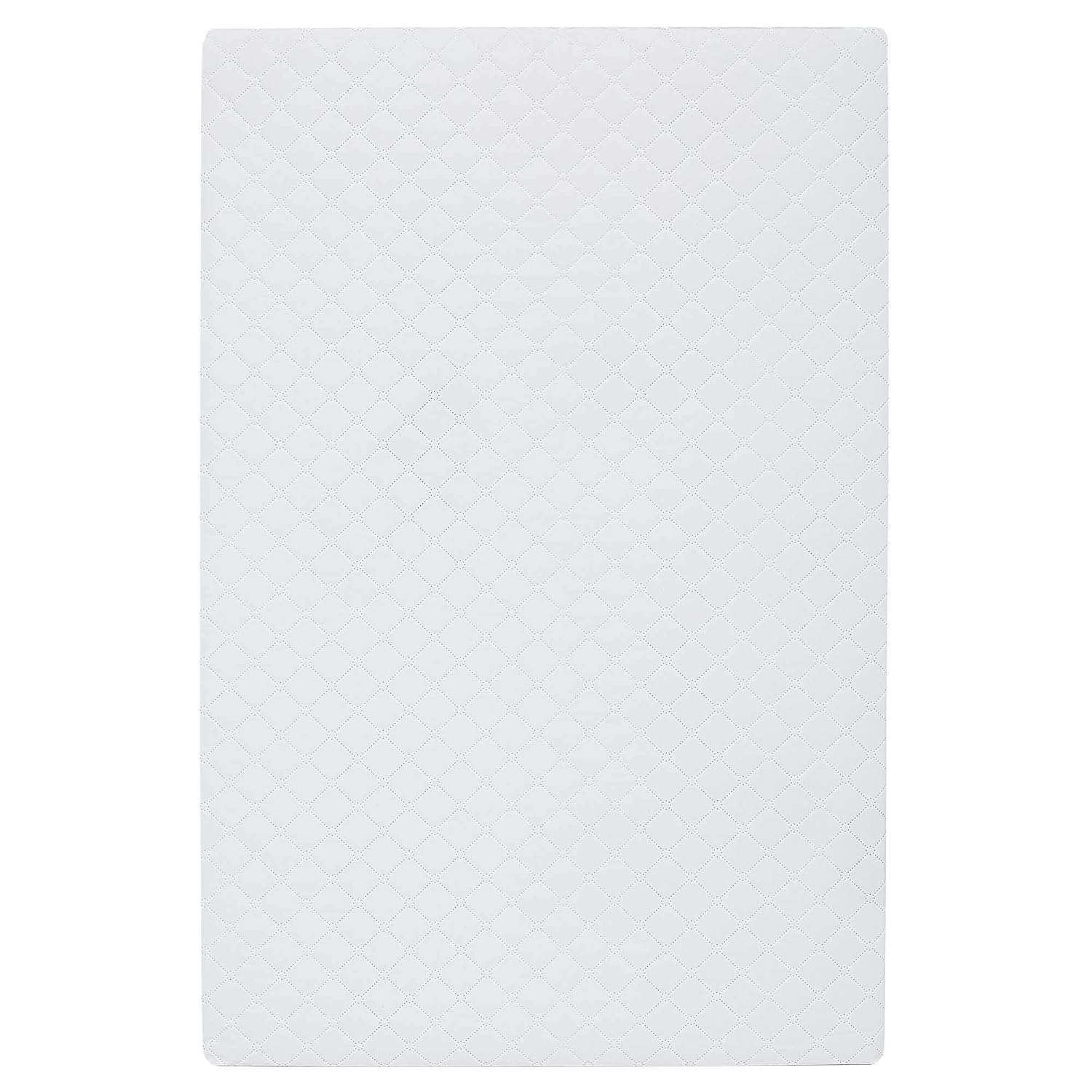 Dream On Me, Holly 3” Fiber Portable Crib Mattress I Waterproof I Green Guard Gold Certified I 10 Years Manufacture Warranty I Vinyl Cover I Made In The U.S.A I Mini Crib Mattress: Furniture & Decor