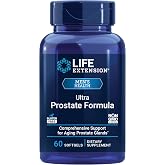 Life Extension Ultra Prostate Formula with Saw Palmetto, 60 Softgels | With Pygeum, Stinging Nettle Root &amp; Lycopene for Men, Prostate Health, Urination Flow &amp; PSA, Non-GMO &amp; Gluten-Free