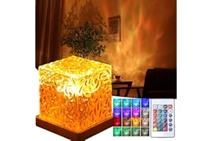 Magical Northern Lights for Your Room, Aurora Borealis Night Light Projector, 16 Colors Northern Lights Cube Lamp with Remote