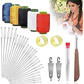 36Pcs Sewing Tool Set,Steel Sewing Needle Kit Christmas White Elephant Gifts for Adults Grandma Teen Girls Beginner Traveler Portable Sewing Supplies Accessories with Thread, Needles, Hand Sewing