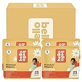 Hello Bello Diapers, Size 4 (22-37 lbs) Flower Child, 84 Count Value Pack of Premium Disposable Baby Diapers, Hypoallergenic with Soft, Cloth-Like Feel